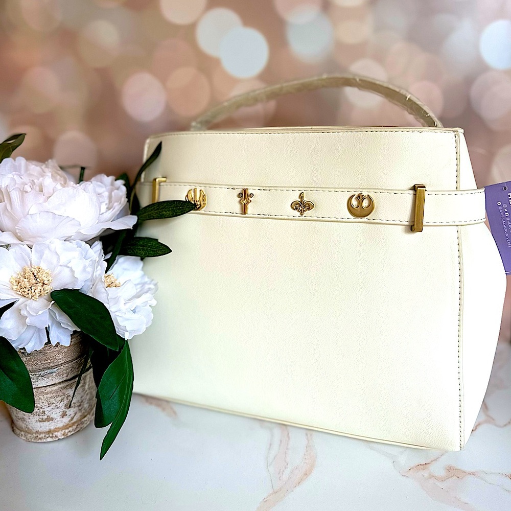 NWT! Her Universe Star Wars Icons White and Gold Purse